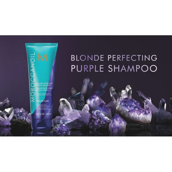 Moroccanoil Blonde Perfecting Purple Shampoo