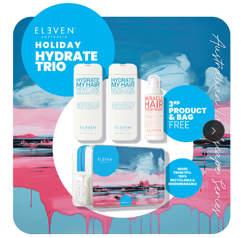 ELEVEN Australia Hydrate Holiday Trio 2024 | Free Product - Hair Care Canada 