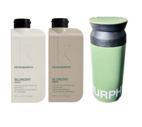 Blow Dry Wash and Rinse Duo 250ML By Kevin Murphy |  Free KM Thermal Cup-Hair Care Canada